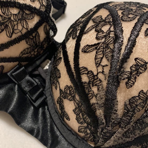 New Lace Push-Up Bra and Panties Set 34B - Picture 3 of 6